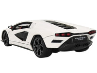Lamborghini Countach LPI 800-4 White with Black Accents and Red Interior "Special Edition" 1/18 Diecast Model Car by Maisto-2