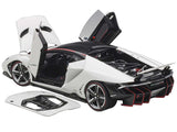 Lamborghini Centenario Bianci Isis / Solid White with Carbon Top 1/18 Model Car by Autoart-1