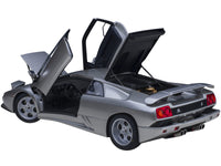 Lamborghini Diablo SE30 Jota Titanio Silver Metallic 1/18 Model Car by Autoart-1