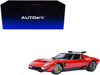 Lamborghini Miura SVR Jota Red 1/18 Model Car by Autoart-4