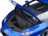 Lamborghini Huracan EVO Blu Nethuns Blue 1/18 Model Car by Autoart-1