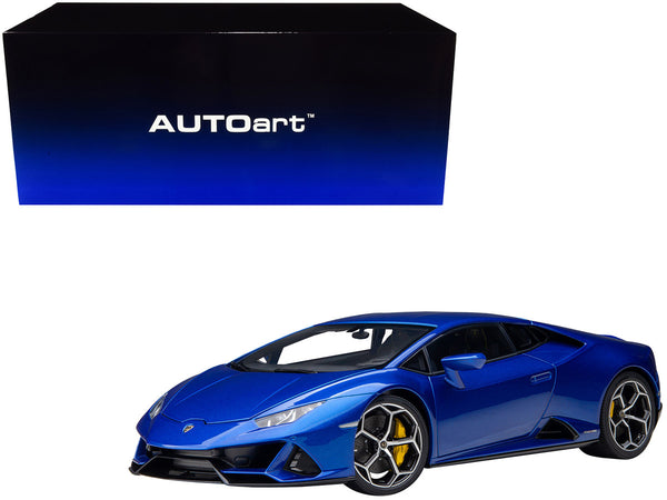 Lamborghini Huracan EVO Blu Nethuns Blue 1/18 Model Car by Autoart-0