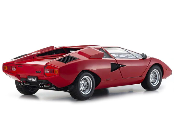 Lamborghini Countach LP400 Red 1/12 Diecast Model Car by Kyosho-0