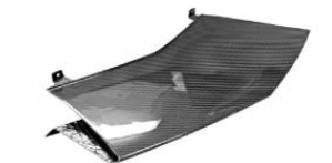 Lamborghini Gallardo Front Spoiler Lip Splitter Superleggera Style ECG-LAM-GAFLS