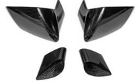 2010-2014 Lamborghini Gallardo Side Mirrors Carbon Fiber Outer Housings ECG-LAM-GASHHCN