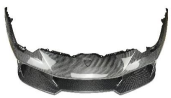 Lamborghini Huracan Front Bumper GT Style ECG-LAM-HGTRBD