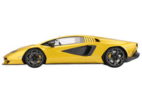 Lamborghini Countach LPI 800-4 New Giallo Orion Gold Metallic 1/18 Model Car by Top Speed-0