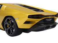 Lamborghini Countach LPI 800-4 New Giallo Orion Gold Metallic 1/18 Model Car by Top Speed-2