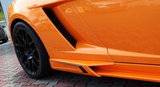 2004-2014 Lamborghini Gallardo Side Skirts Veilside Premier 4509 PR004-02C